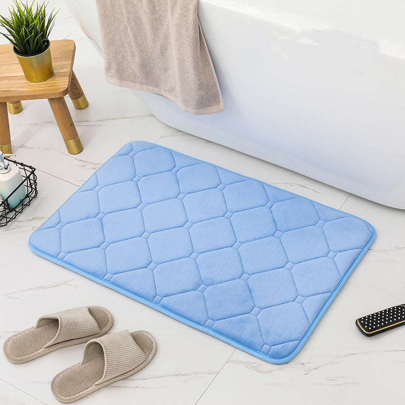 Luxurious Soft Bath Mat with Non-Slip Base for Safety