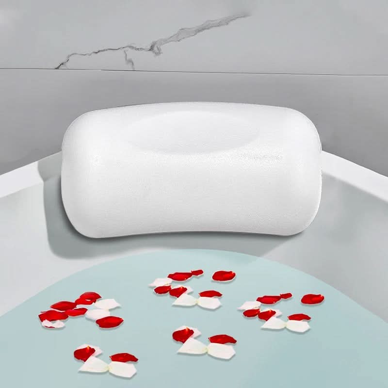 Relaxation Pillow for Bathtubs with Secure Suction Cups