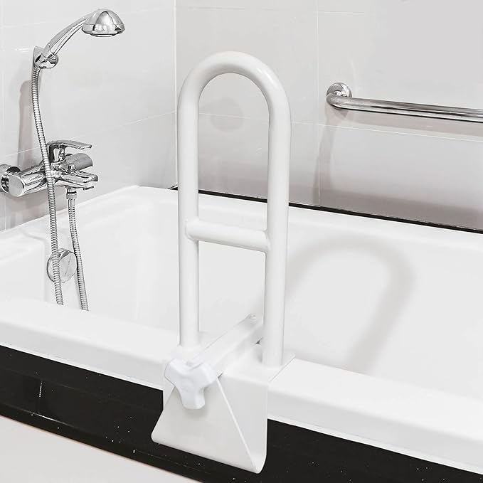 Secure Bathroom Support Handle – No-Drill Grab Bar for Safety