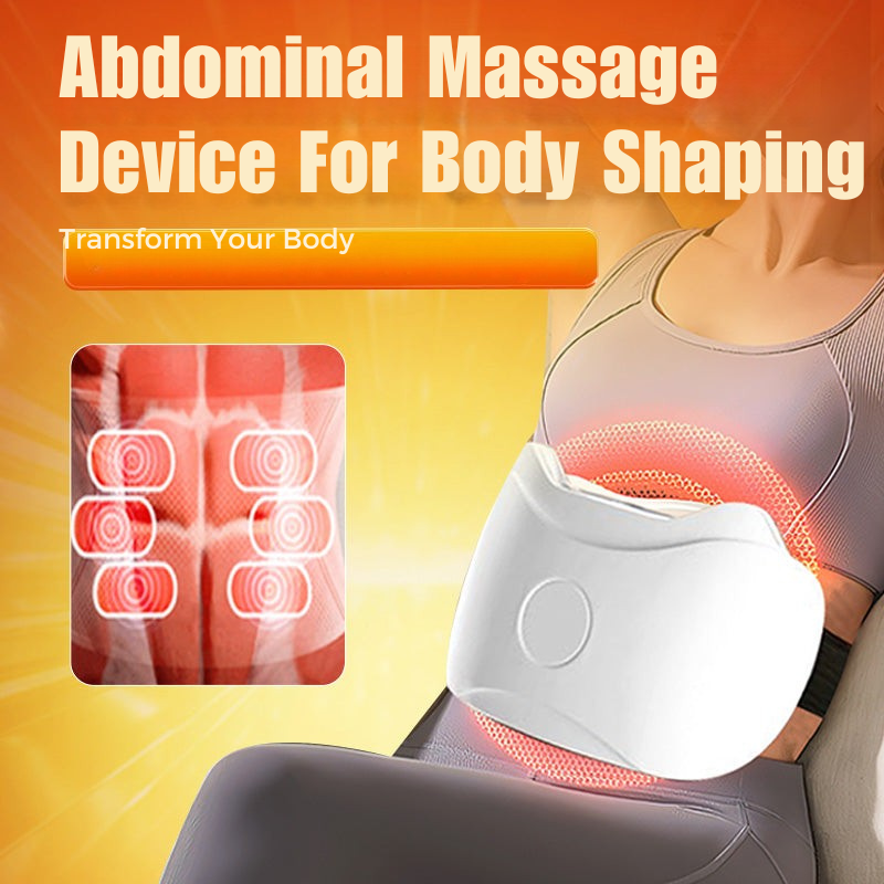 Abdominal Massage Device with Heat and Vibration – Aids Digestion