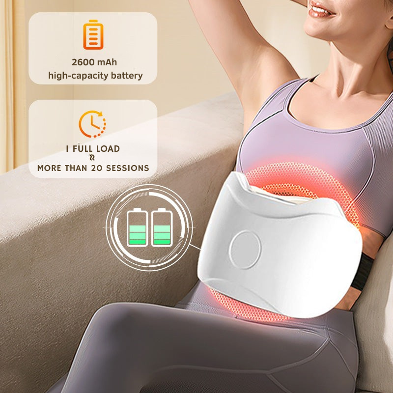 Abdominal Massage Device with Heat and Vibration – Aids Digestion