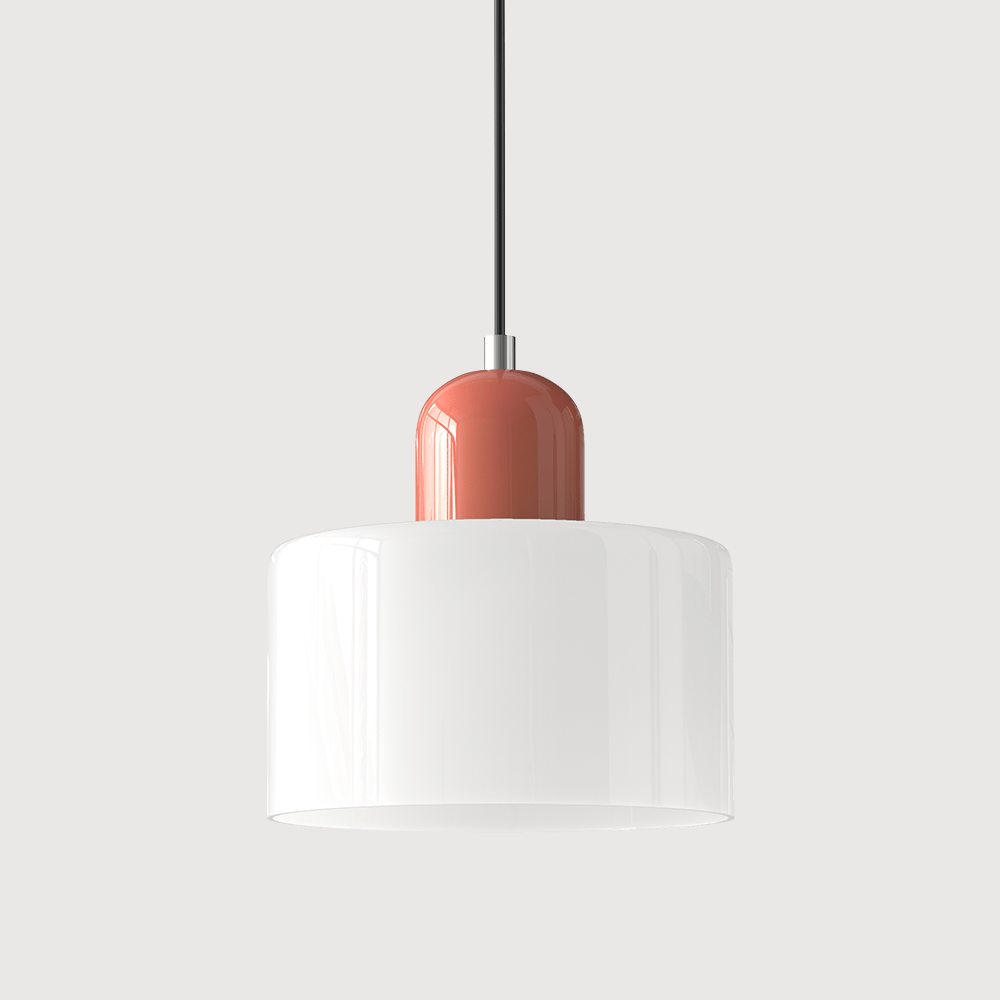 Modern Glass Pendant Light Inspired by Bauhaus Design for Interiors