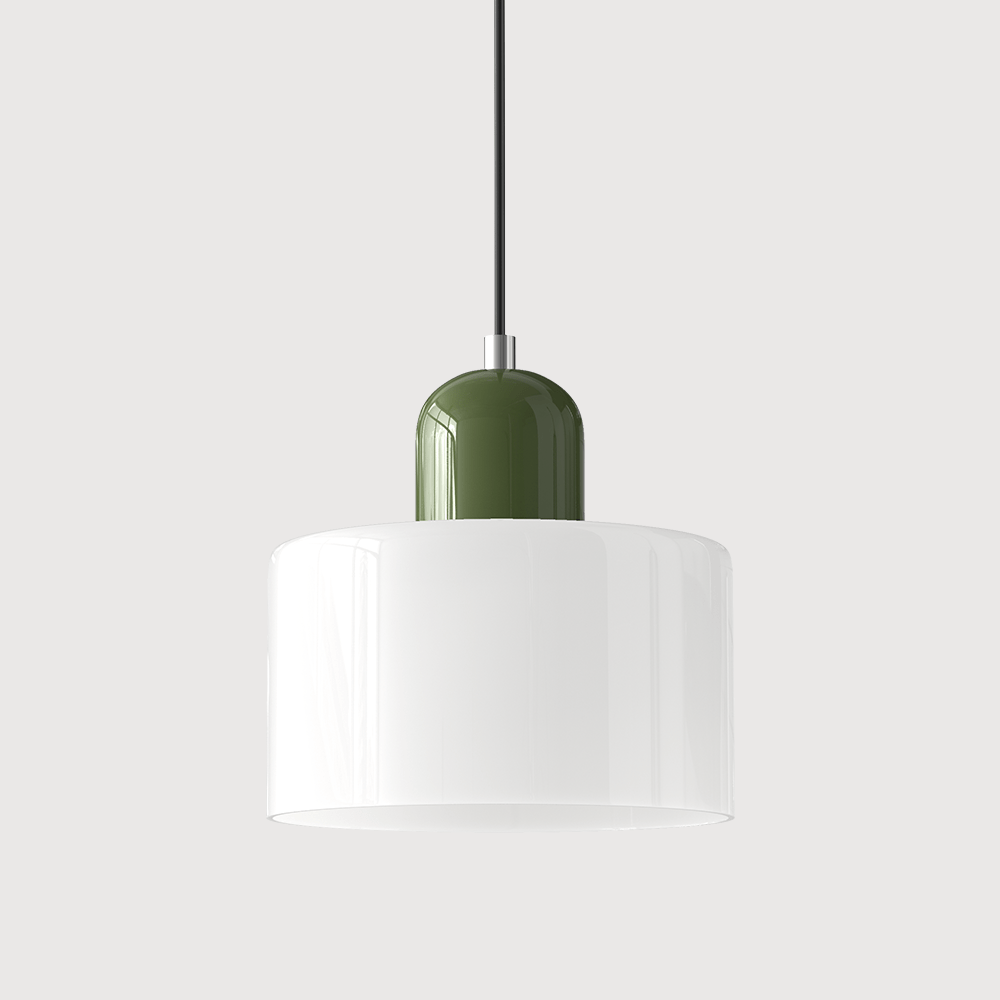 Modern Glass Pendant Light Inspired by Bauhaus Design for Interiors