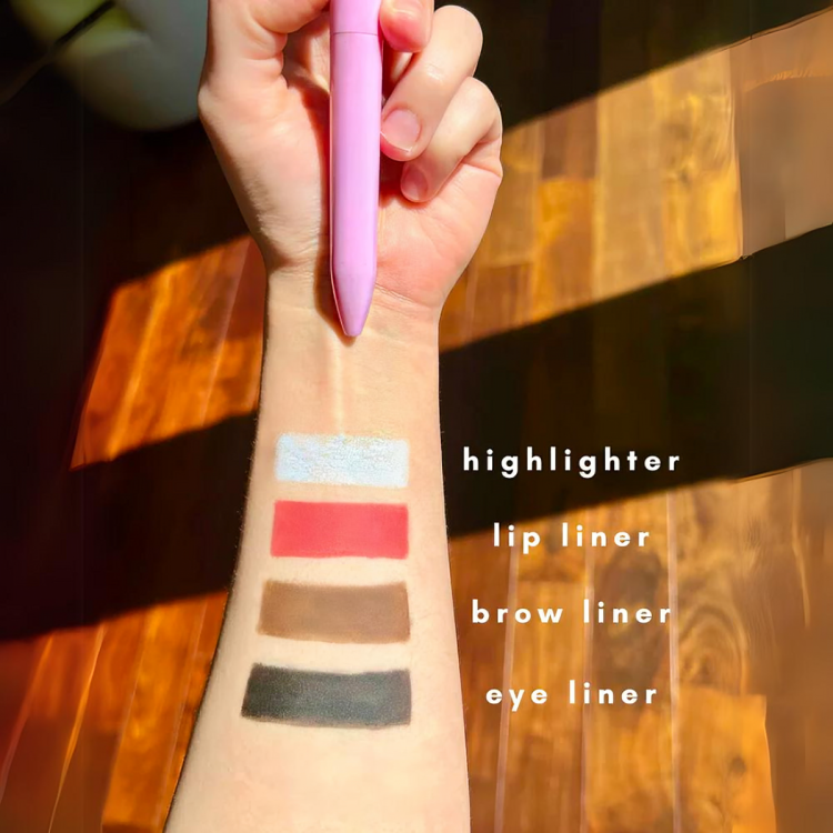 Makeup Essentials Set - Four Tools in One Convenient Pen