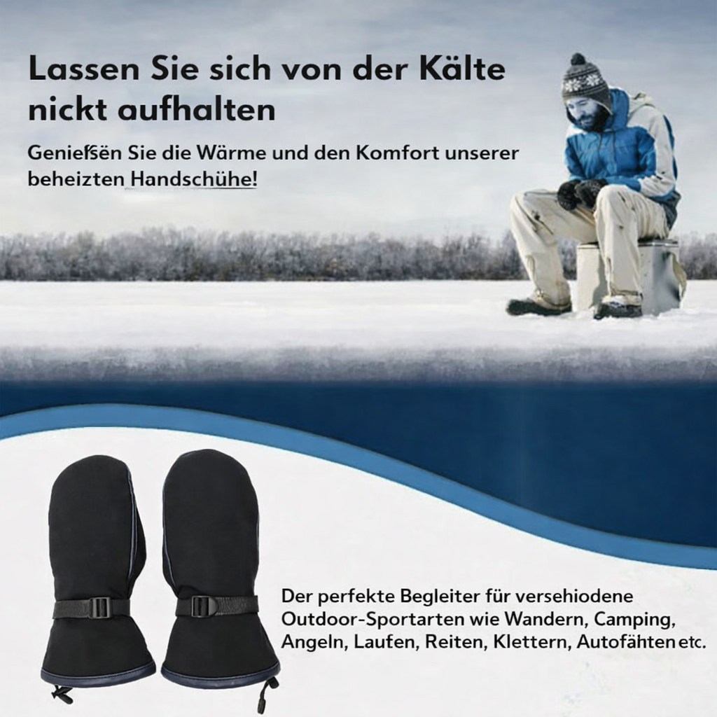 Rechargeable Heated Gloves | Waterproof | Dual-Sided Warmth