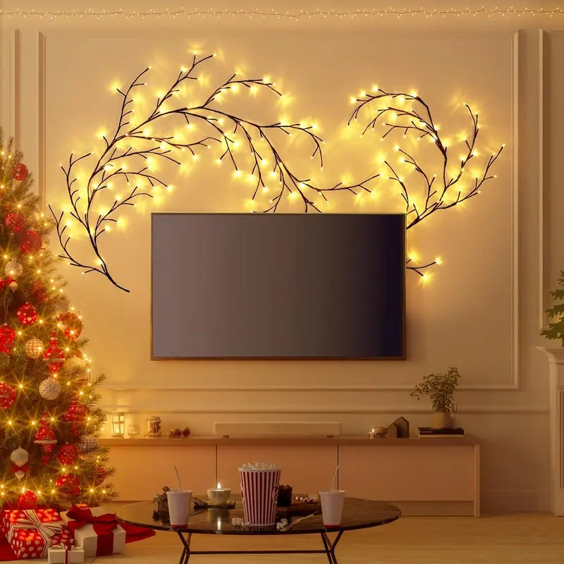 Artistic LED Branch Light – USB-Powered Decorative Lamp with 8 Settings
