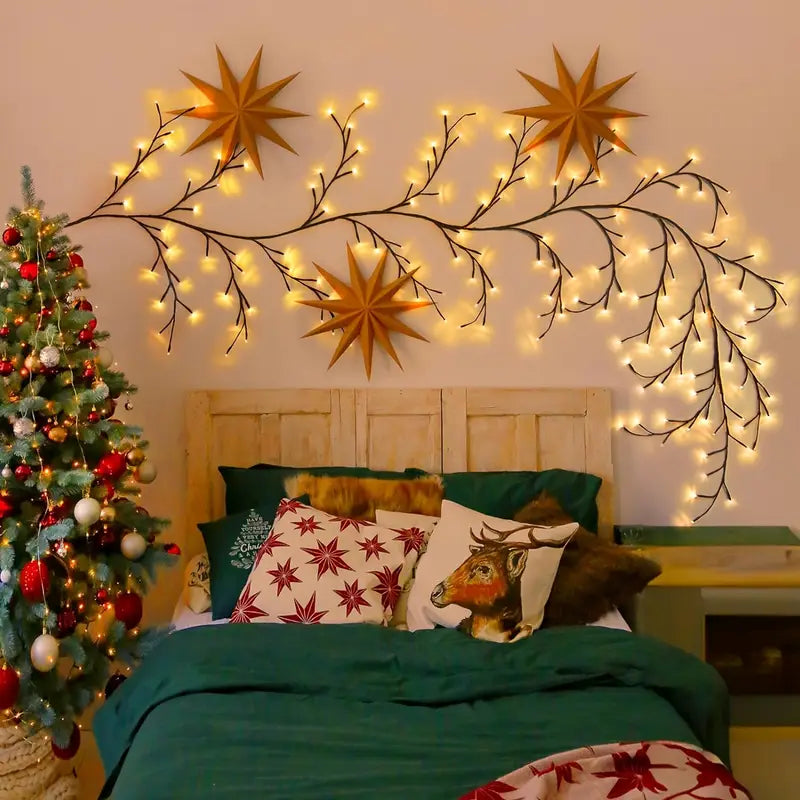 Artistic LED Branch Light – USB-Powered Decorative Lamp with 8 Settings
