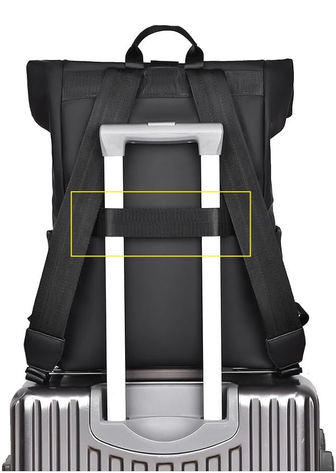 AquaVoyage Waterproof Travel Backpack with USB Charger