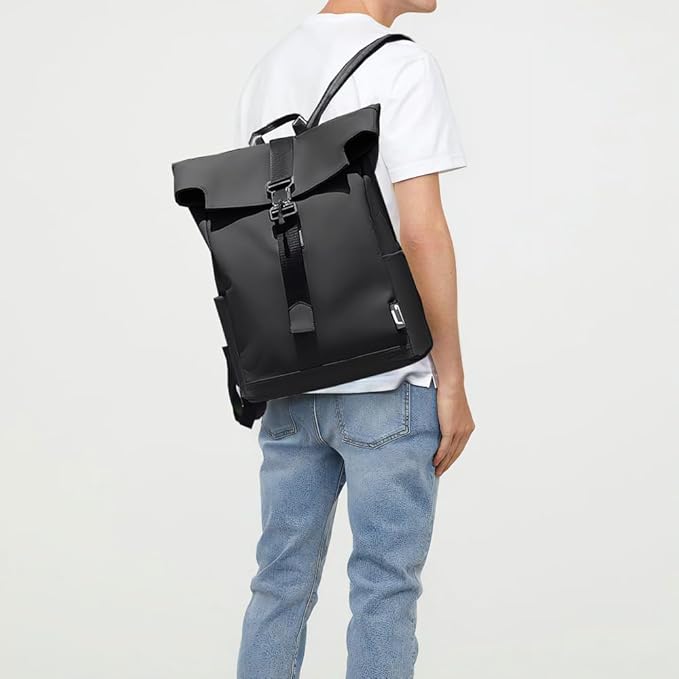 AquaVoyage Waterproof Travel Backpack with USB Charger