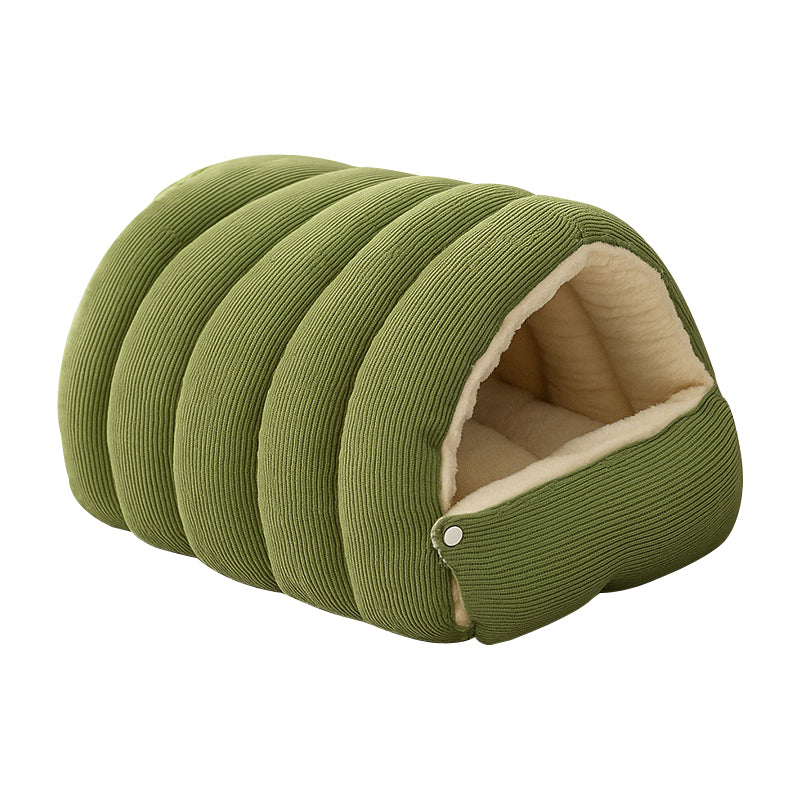 Pet Cave Bed | Cozy Retreat for Animals | Warm Fleece Dream