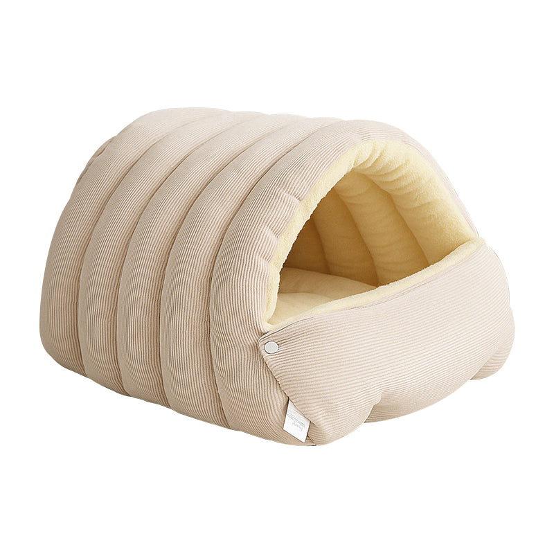 Pet Cave Bed | Cozy Retreat for Animals | Warm Fleece Dream