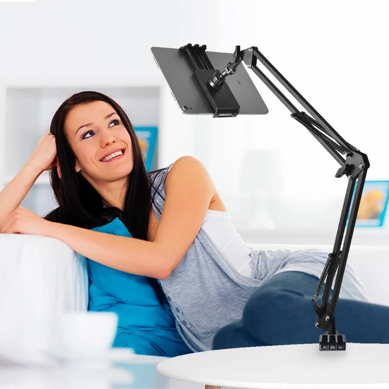 ErgoView Adjustable Tablet Stand for Effortless Viewing