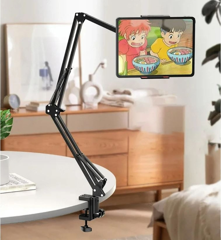 ErgoView Adjustable Tablet Stand for Effortless Viewing