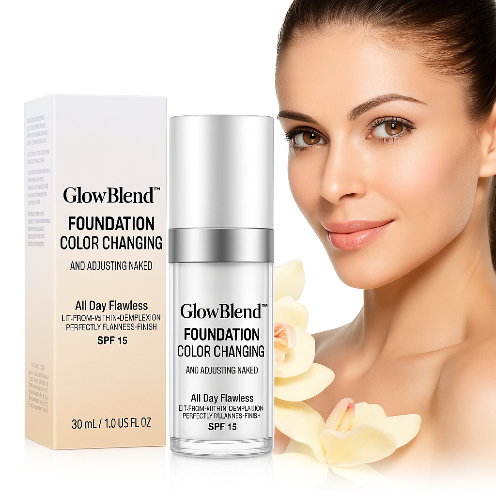 Color-Changing Foundation for Natural Glow Finish - GlowBlend