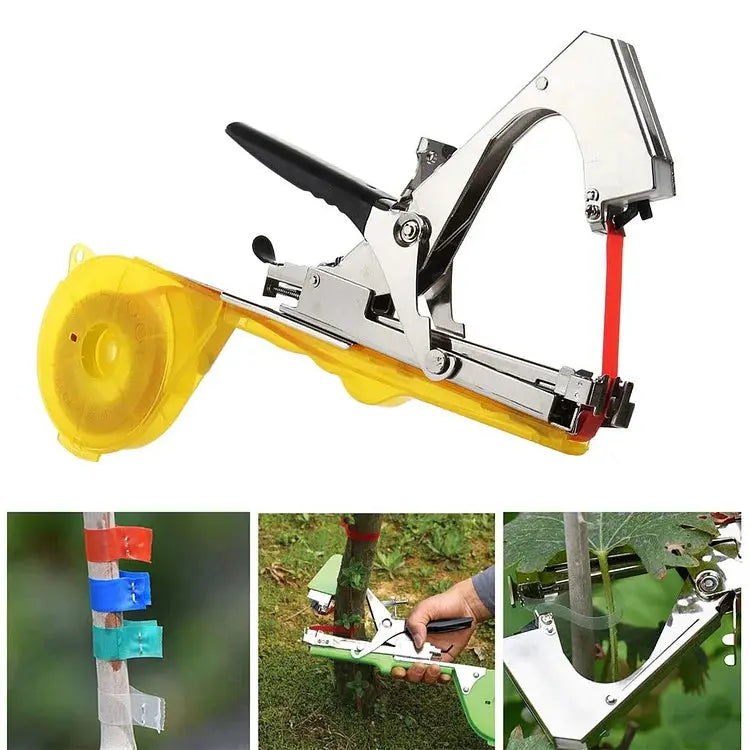 One-Handed Plant Tying Machine | Gentle Plant Fastening Tool