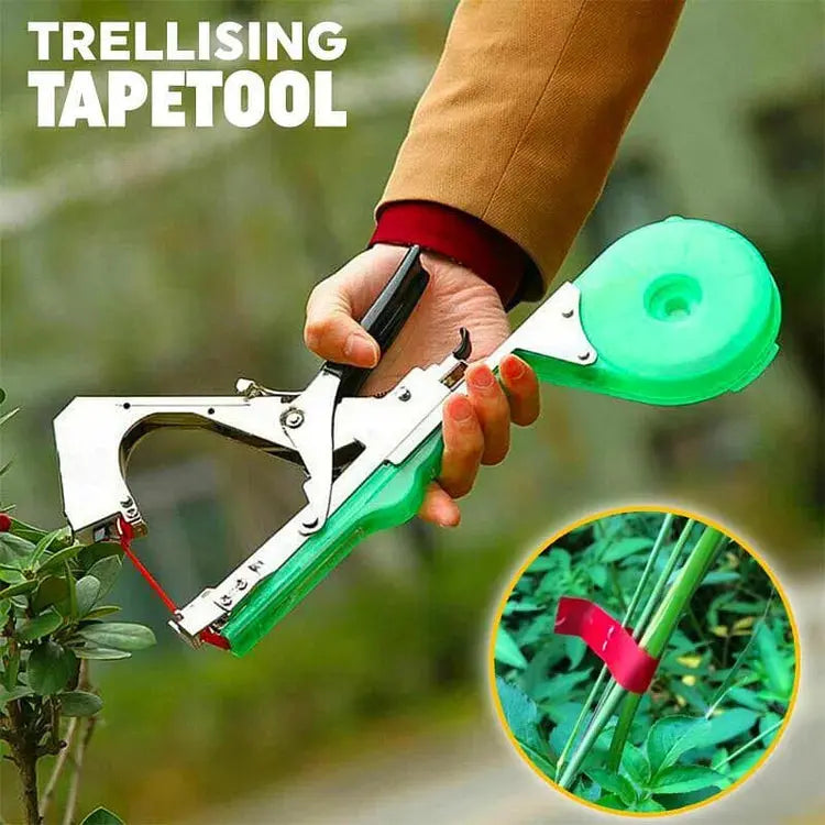 One-Handed Plant Tying Machine | Gentle Plant Fastening Tool