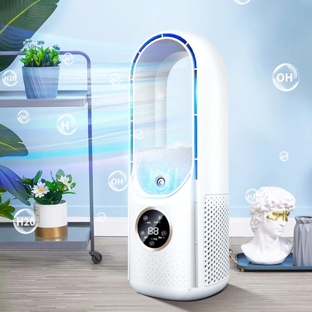 WhisperCool Bladeless Portable Air Cooler: Perfect for Any Space