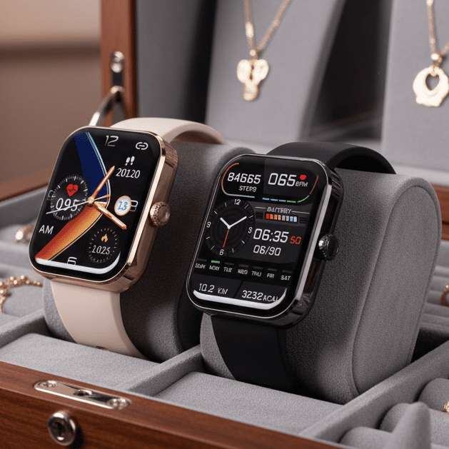 Non-Invasive Glucose Monitor Smartwatch for iOS & Android