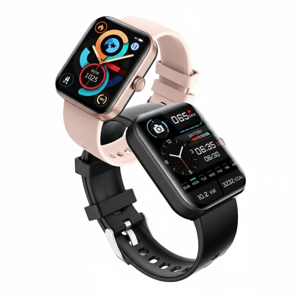 Non-Invasive Glucose Monitor Smartwatch for iOS & Android