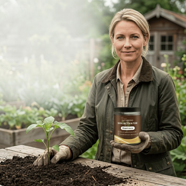 Soil Improvement Powder | Potassium Mineral Complex | For Beds and Pots