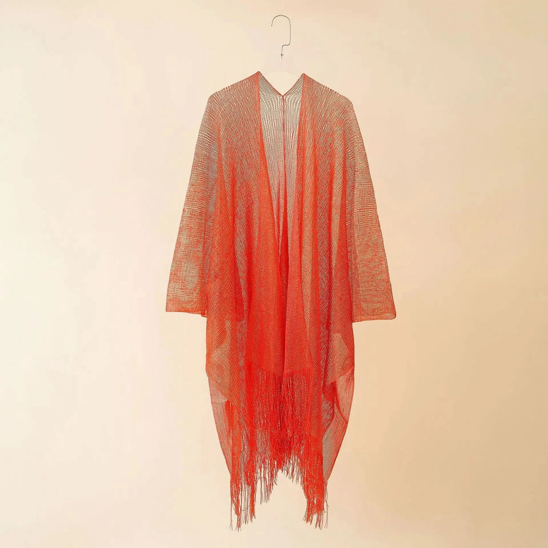 Chic Bohemian-Style Swimwear Cover-Up for Elegant Look