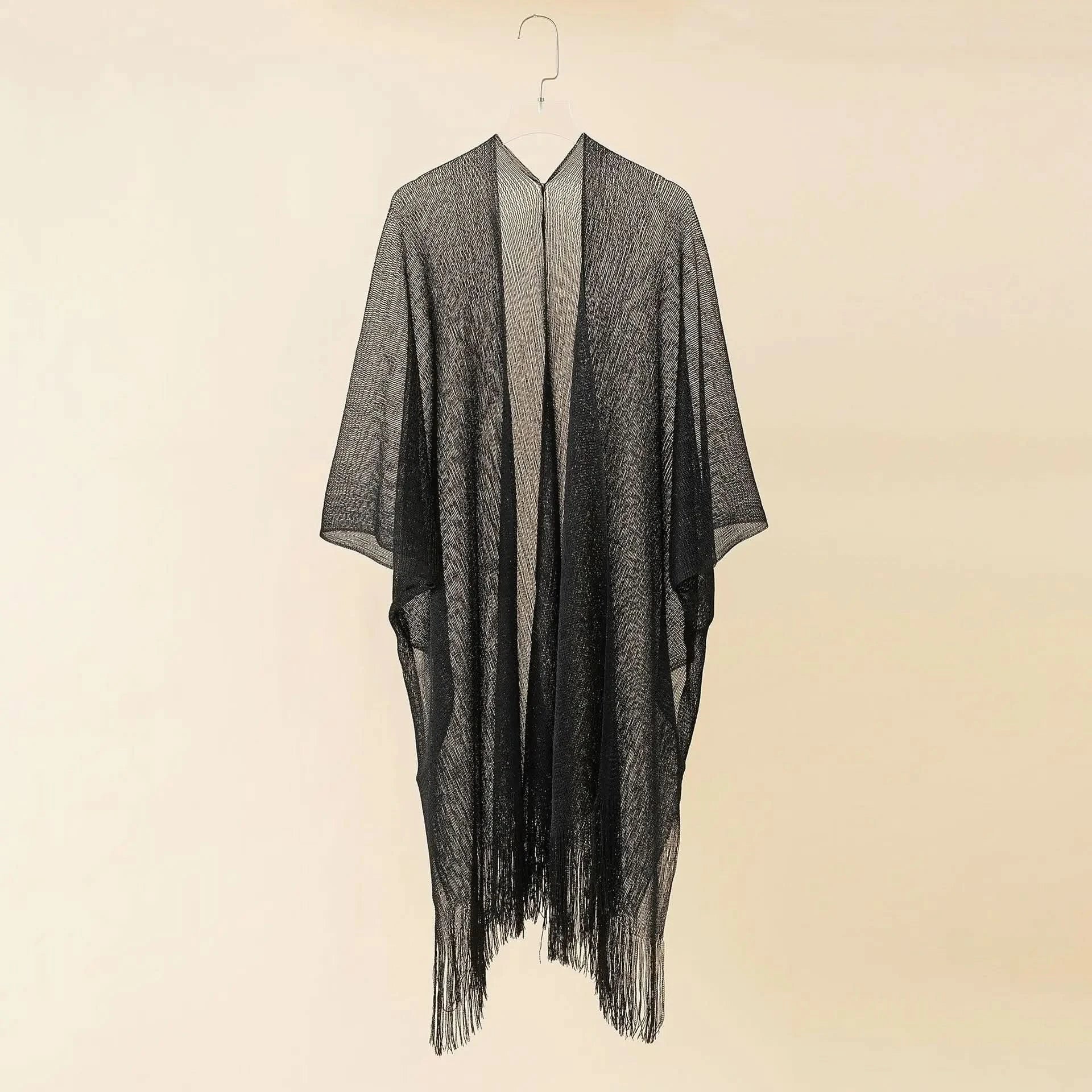 Chic Bohemian-Style Swimwear Cover-Up for Elegant Look