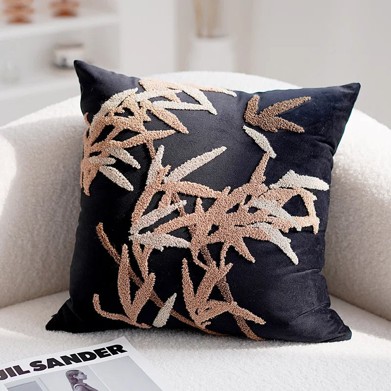 Chic Decorative Pillow Cover with Bohemian Flair