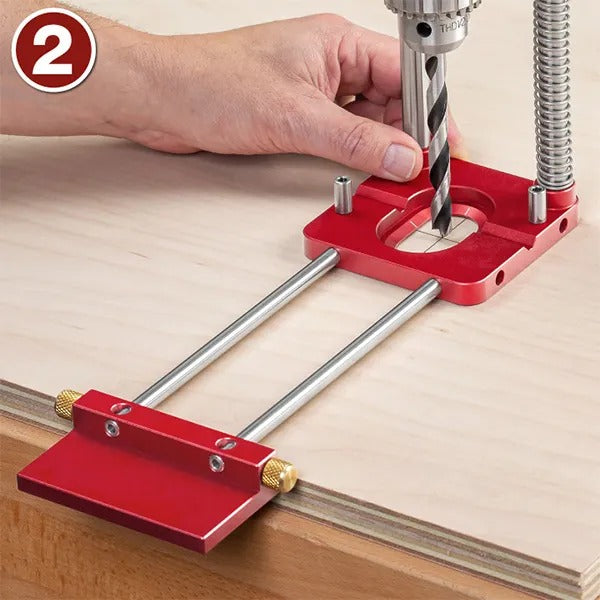 Drilling Template for Accurate 90° Holes | Durable & Sturdy