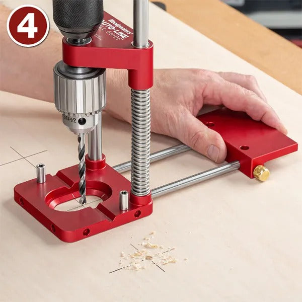 Drilling Template for Accurate 90° Holes | Durable & Sturdy