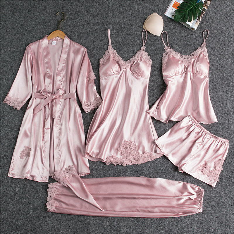 Spring and Autumn Sling Pajama Set