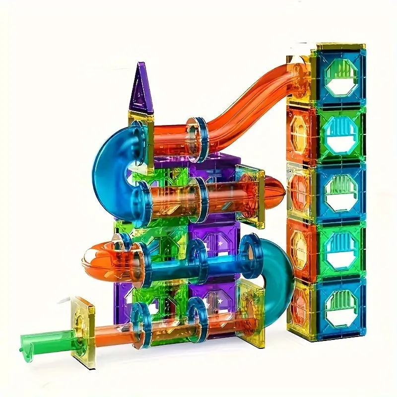 Glowing Creators Magnetic Construction Kit – 69 Pieces