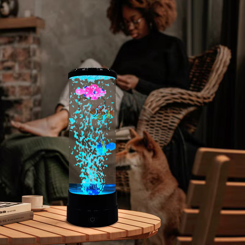 Serene Ocean LED Light with Calming Water Motion Effect