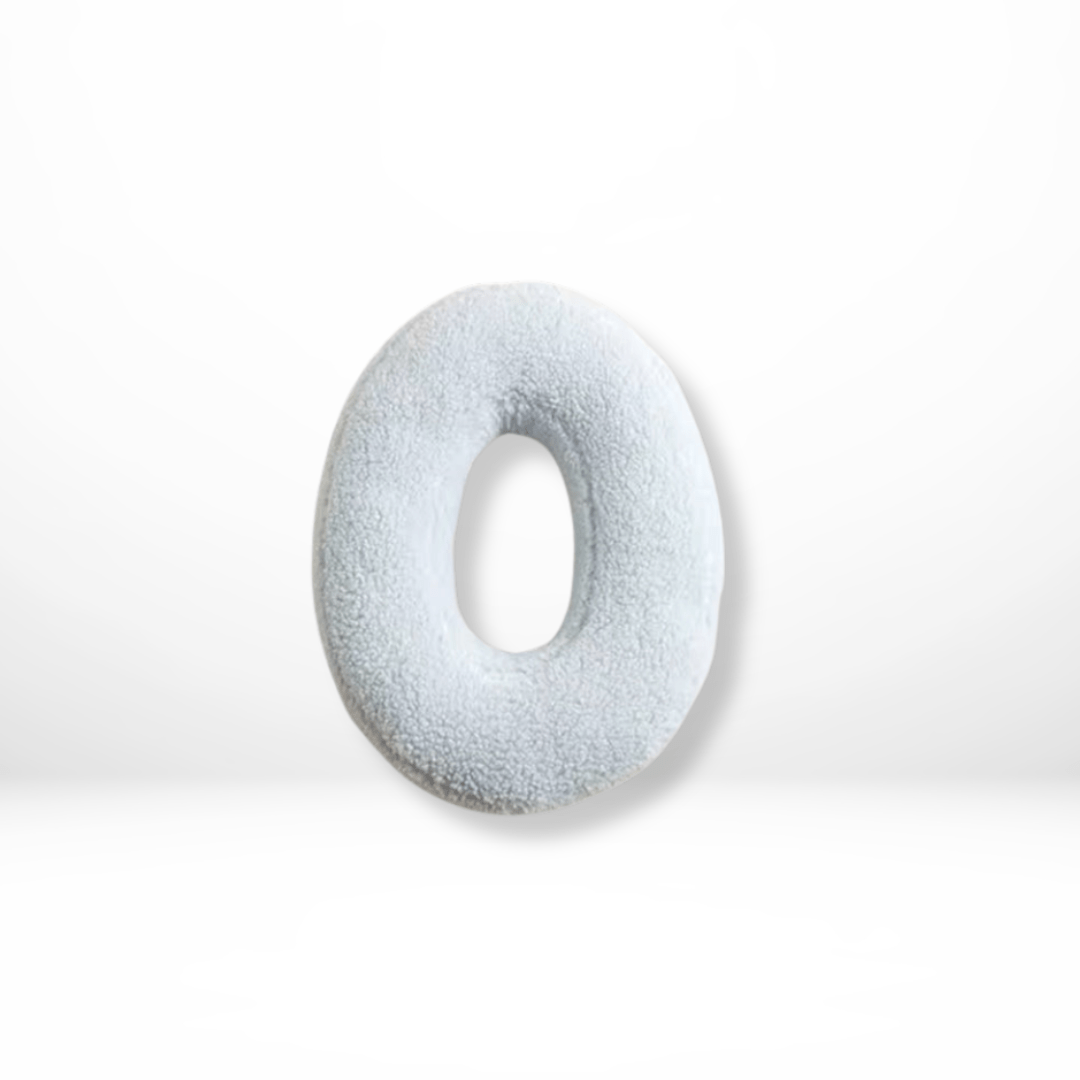 Personalizable Alphabet Decorative Cushion | Soft Velvet Letter Pillow