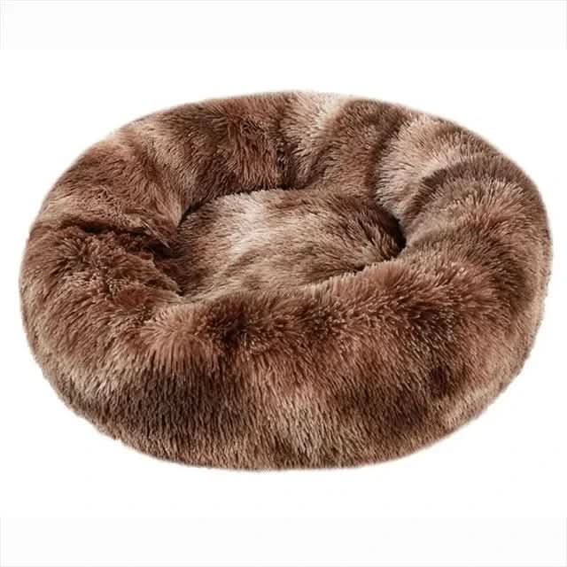 Cozy Plush Pet Bed for Warm and Comfortable Sleep