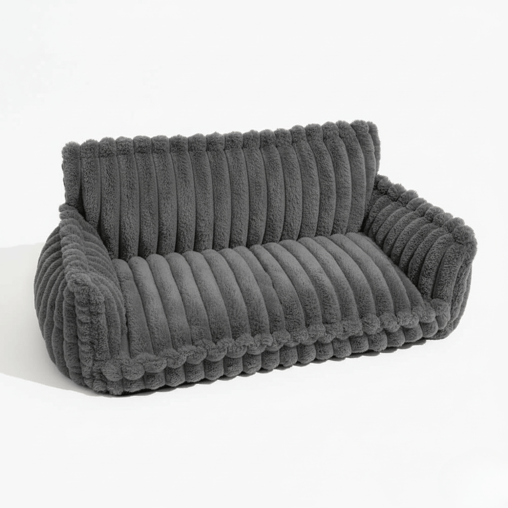 Plush Supportive Pet Lounge for Optimal Rest