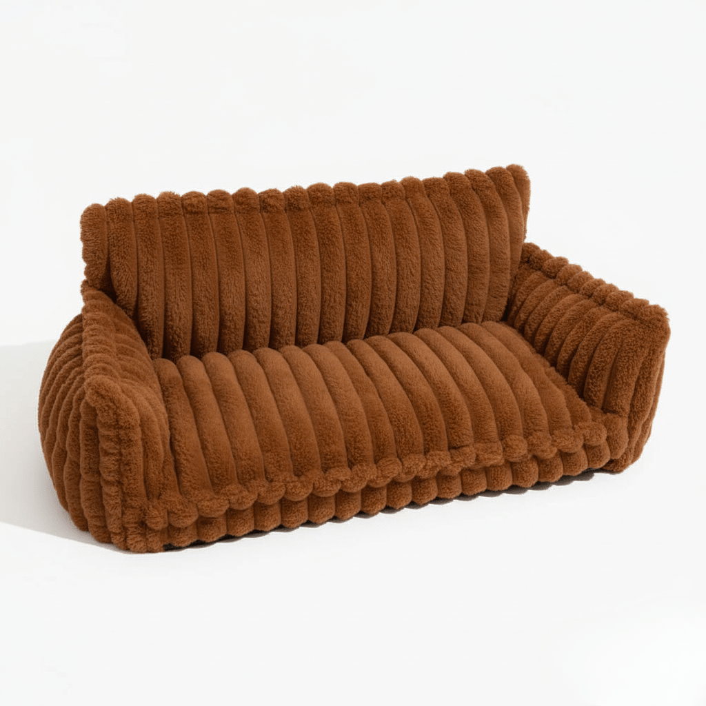 Plush Supportive Pet Lounge for Optimal Rest