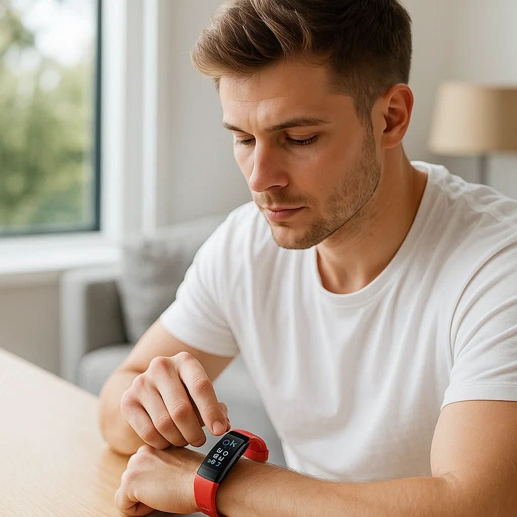 Smartwatch for Health Monitoring with ECG and Blood Pressure Tracking