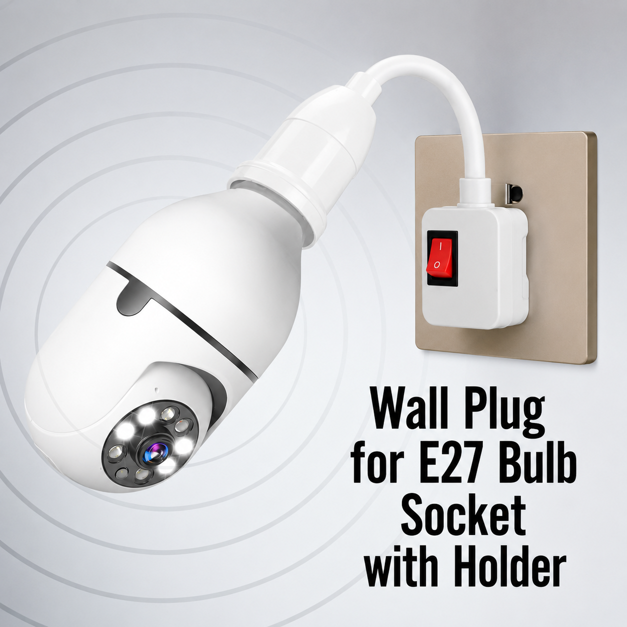 360° Surveillance Camera | Full HD Night Vision | Bulb Camera