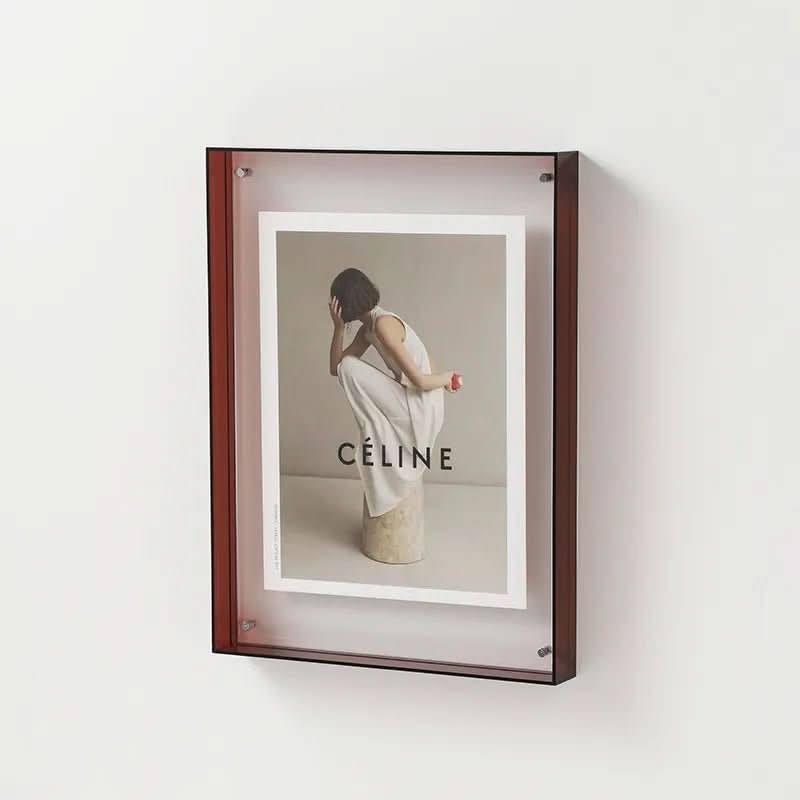 VividView – Elegant Acrylic Photo Display Frame
