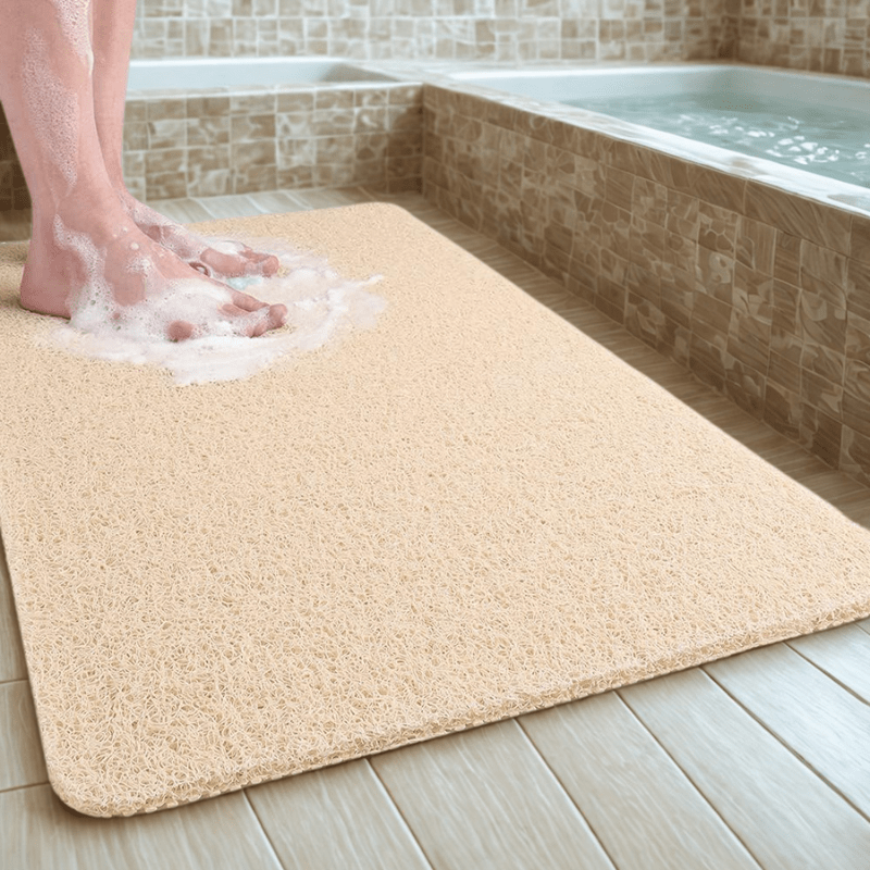Non-Slip Shower Mat Featuring Hygienic Drainage Design