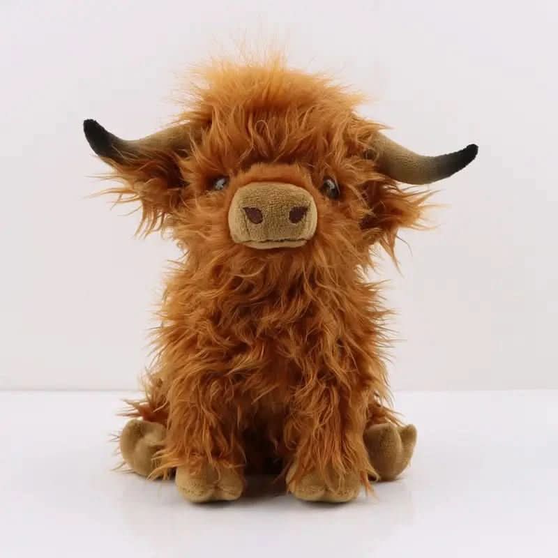 Soft Cow Stuffed Animal for Snuggling and Cuddling