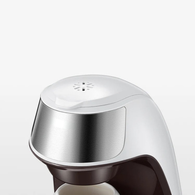 BrewMaster Compact Automatic Coffee Brewer with Ceramic Mug