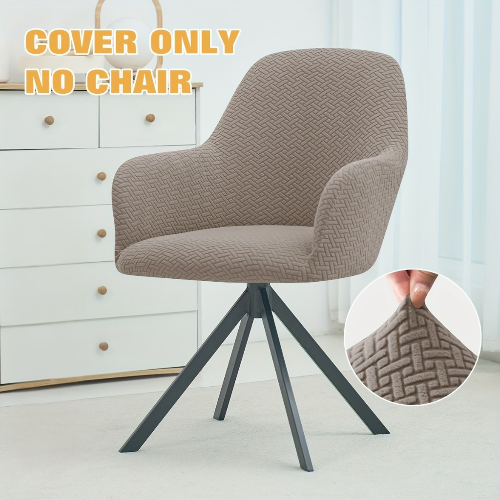 Luxurious High-Back Chair Protector – Elegant Velvet Cover