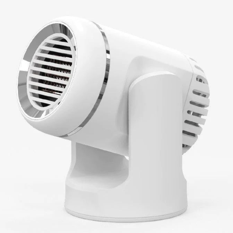 Compact 12V Vehicle Heater with 360-Degree Rotation