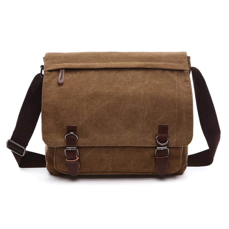 Everyday Utility Canvas Crossbody Bag for Active Lifestyles