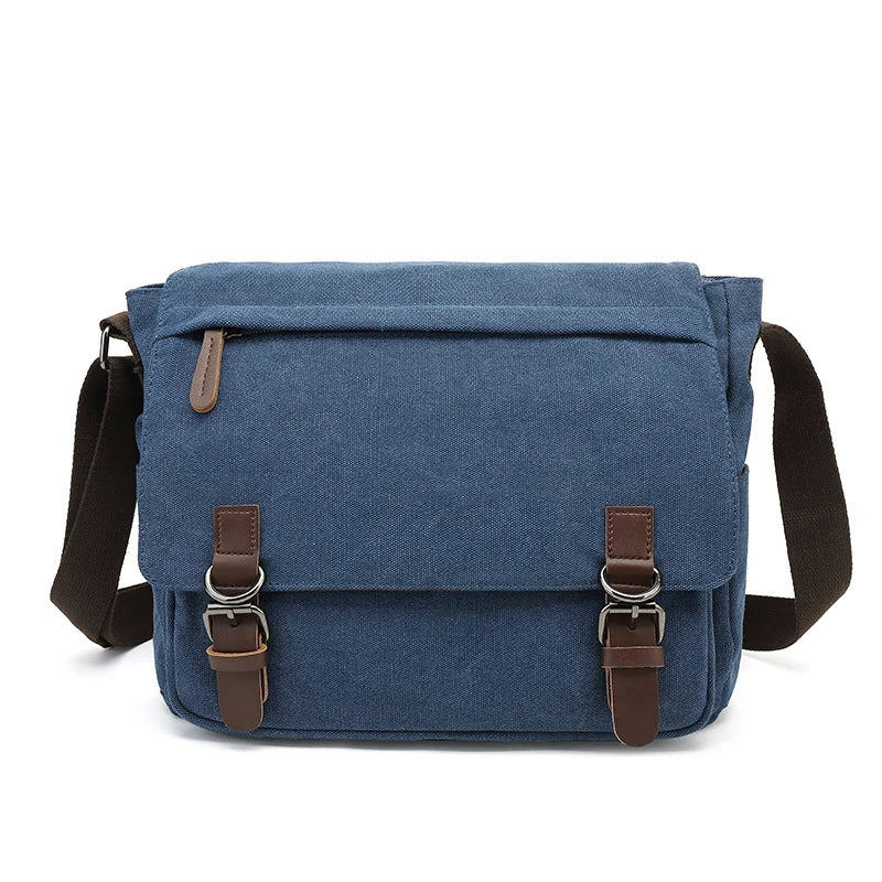 Everyday Utility Canvas Crossbody Bag for Active Lifestyles