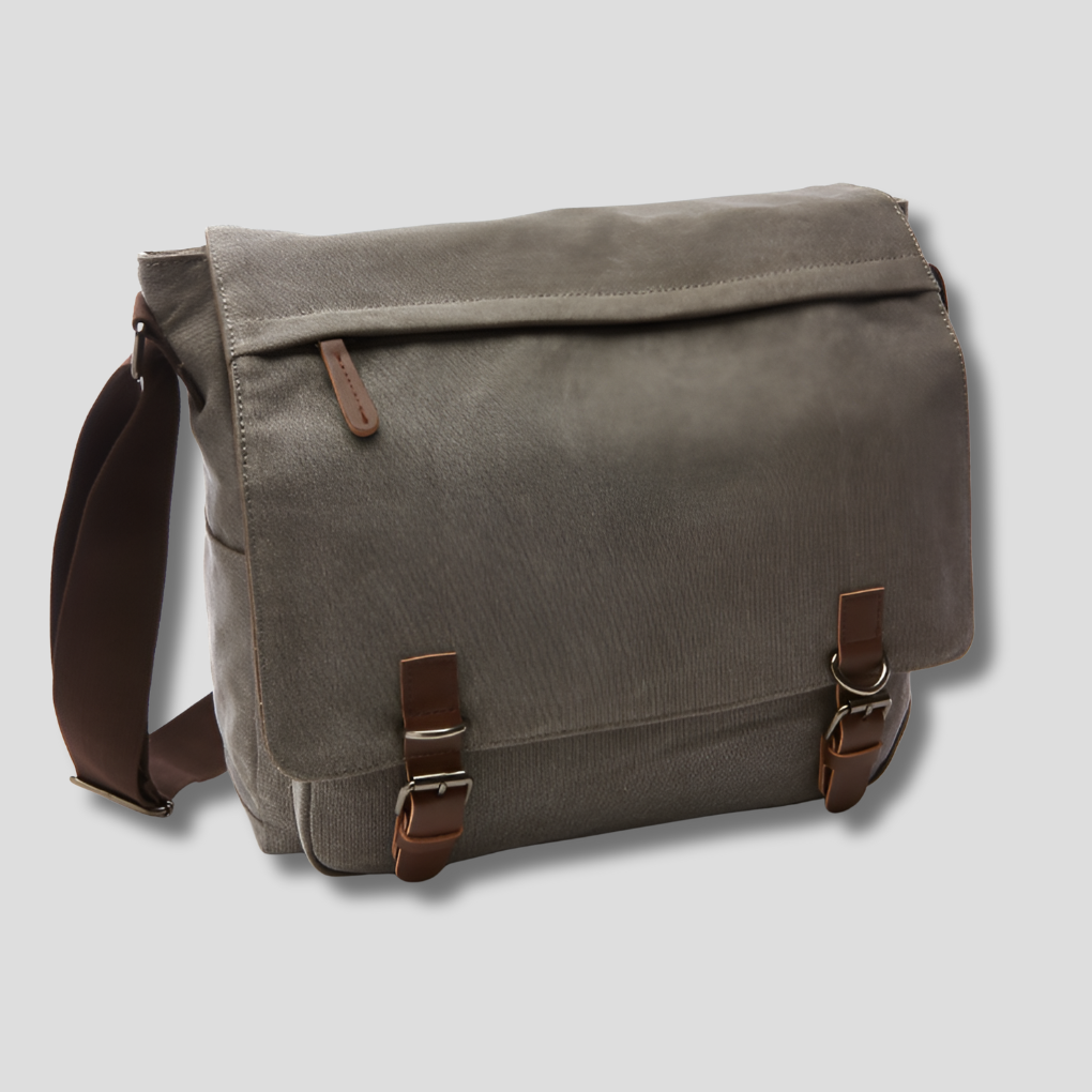 Everyday Utility Canvas Crossbody Bag for Active Lifestyles