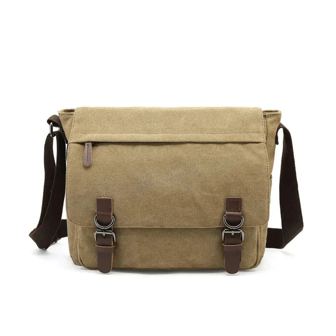 Everyday Utility Canvas Crossbody Bag for Active Lifestyles