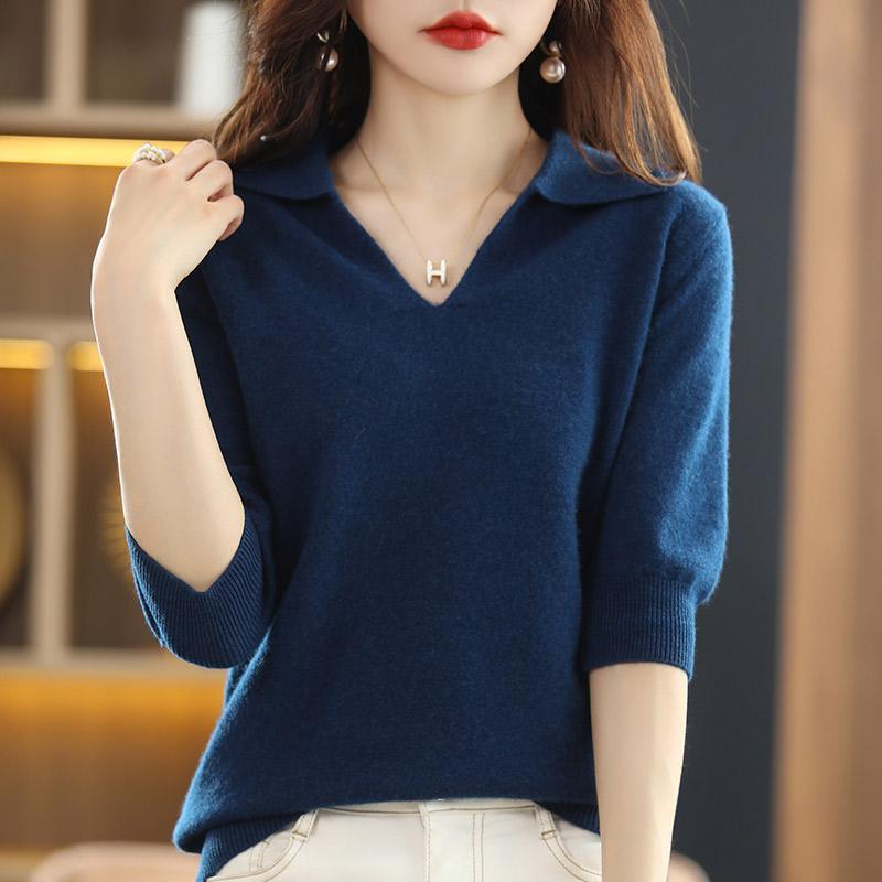 Sweater Made from Merino Wool and Cashmere