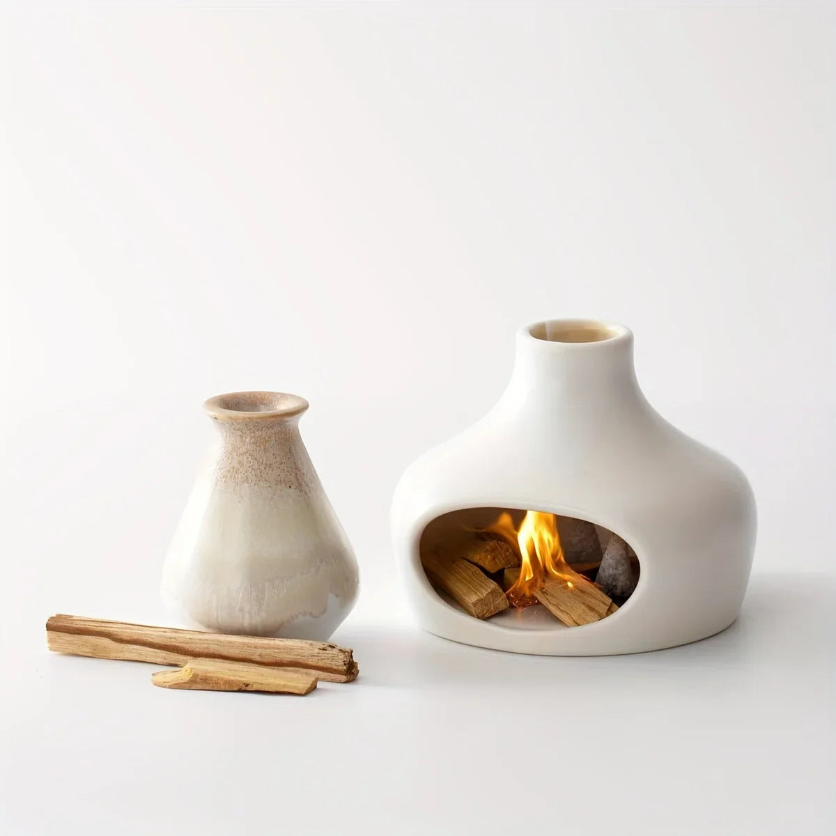 Charming Miniature Chimney Incense Holder for Home Serenity